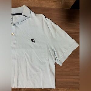 Like new blue shirt Express pique polo stretch Large for men